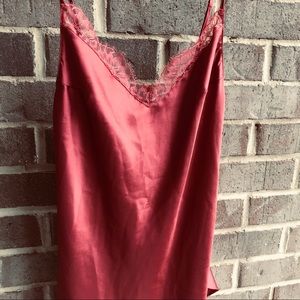 Victoria’s Secret Red Slip Dress
